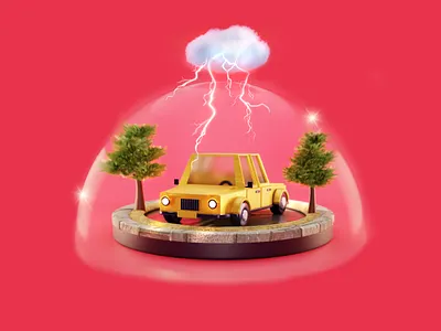 3d illustration 3d 3d art 3d car 3d cute car 3d enviroment 3d graphic 3d icon 3d illustration 3d nature 3d object 3d road 3d street blender georgia graphic design illustration render social media tbilisi