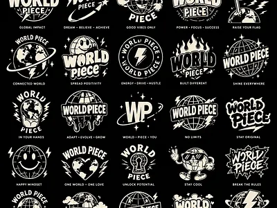 Y2K Logo Collection – Bold Cartoon Identity Exploration 3d animation black and white bold design branding cartoon logo creative logo dribbble shot graphic design hand drawn logo logo collection logo design modern logo motion graphics trendy design typography visual identity y2k