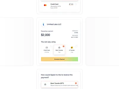 Payment Flow authentication card checkout finance flow pay payment payment flow product ui uidesign uiux user journey website design