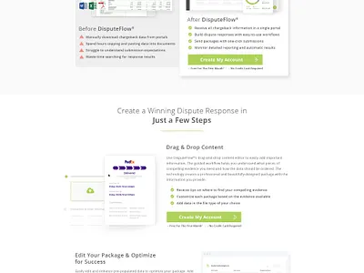 Midigator - Dispute Response Simplified chargebacks high end home page home landing page payment landing page portal premium landing page saas simplae animation single portal ui ux