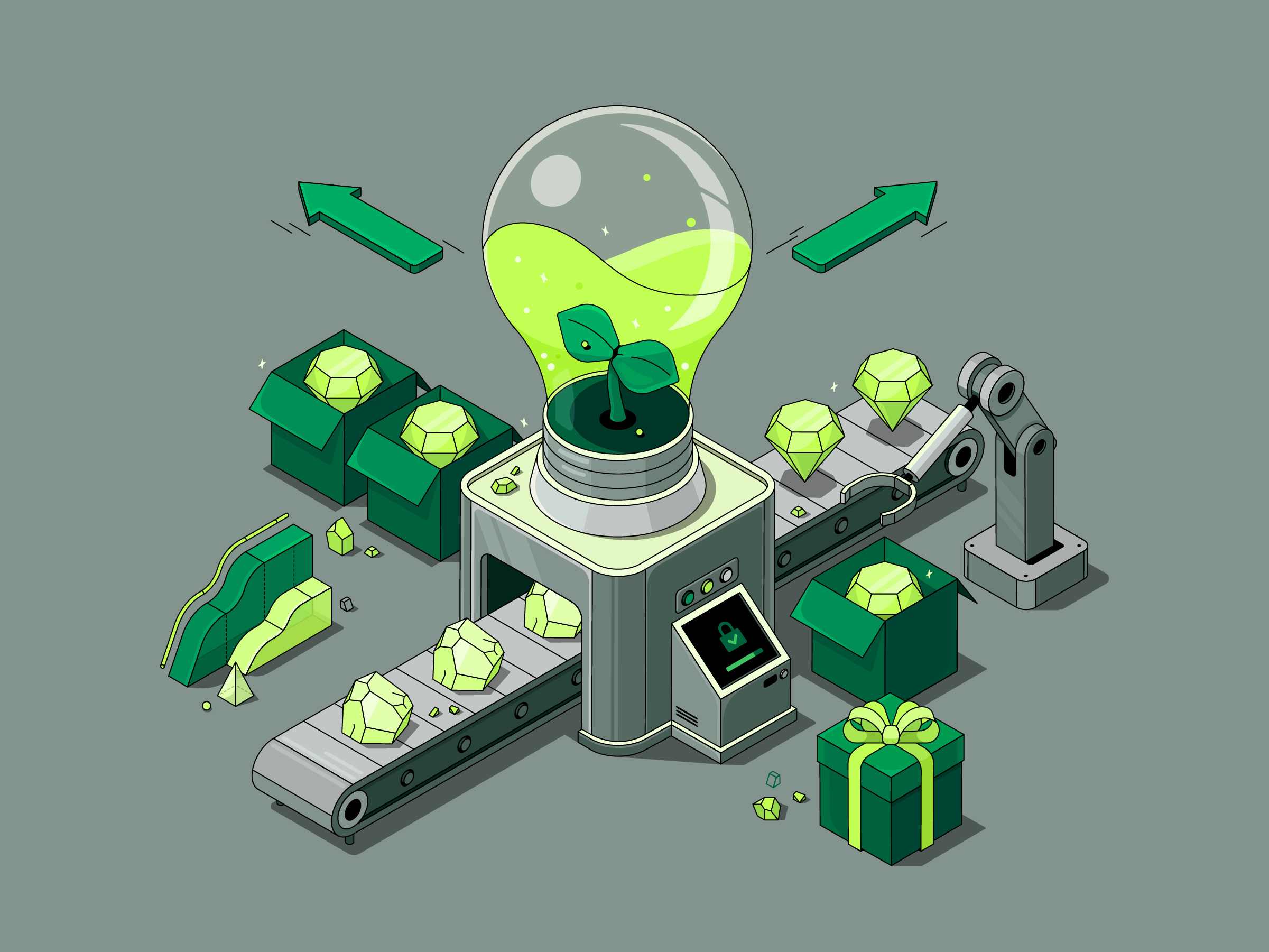 Investment Brand Illustrations. Part 4 brand illustration business illustration cartoon style finance illustration illustration investment illustration isometric isometric art isometric design isometric illustration isometric illustration 2d isometric map isometry vector vector illustration