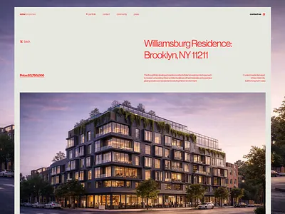 ESTAR — UI/UX Website for a Real Estate Investment Platform b2b branding clean interface company design illustration landing page luxury product real estate ui uiux ux visual design web website