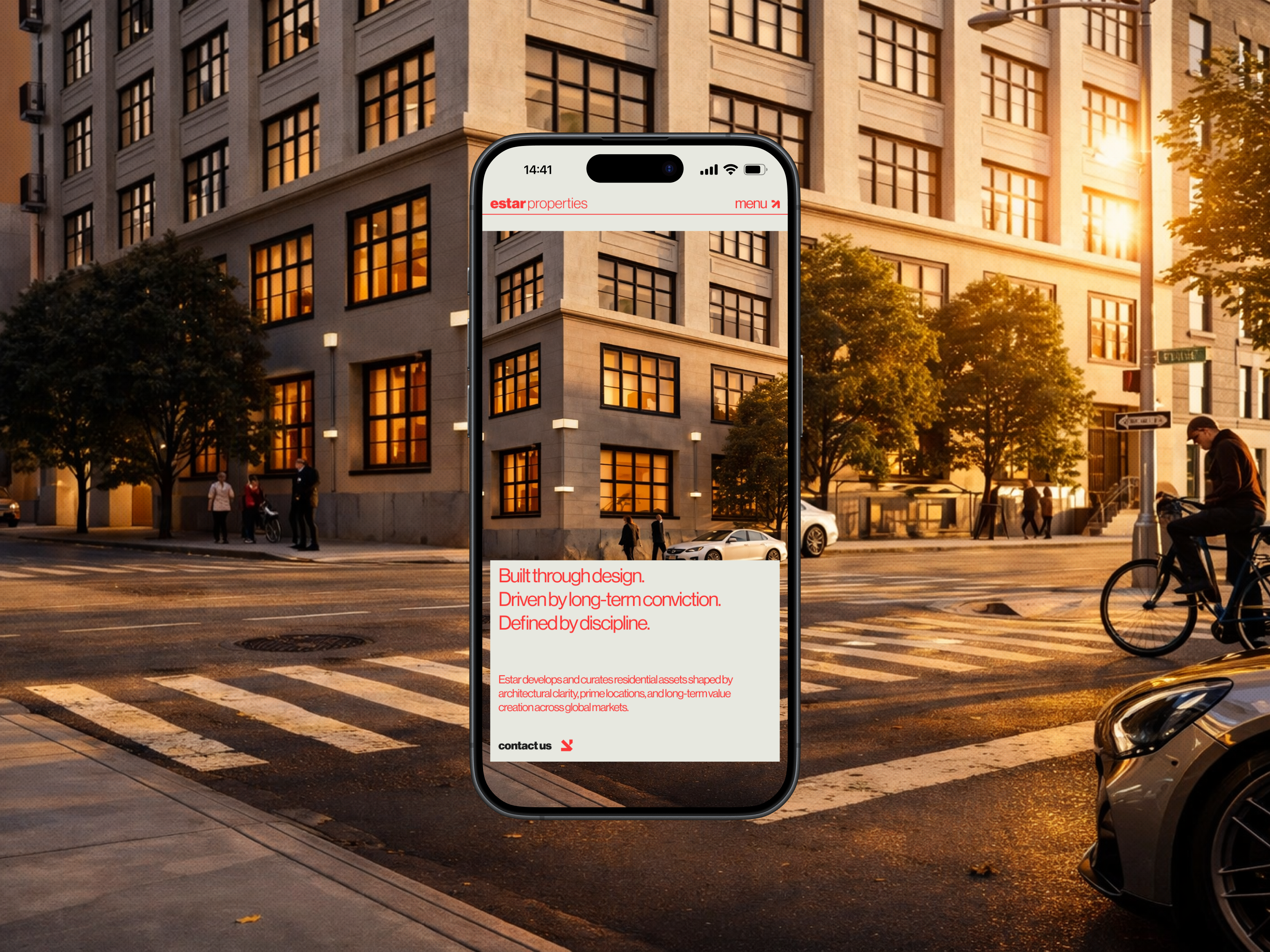 ESTAR — UI/UX Website for a Real Estate Investment Platform