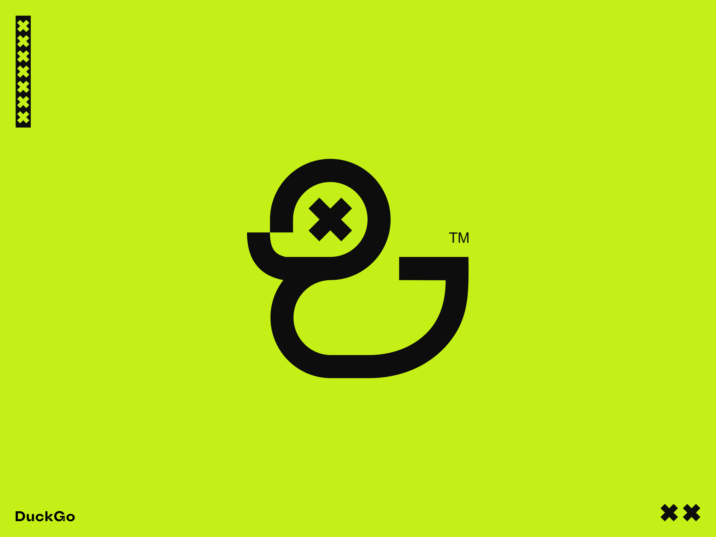 Logo DuckGo branding design graphic design illustration logo logotip typography vector
