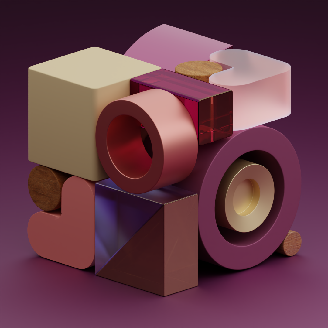 Abnormal cube 2 3d 3d art b3d blender blender 3dart blender3d cube cyclesrender design figures graphic design graphics illustration motion graphics render shapes