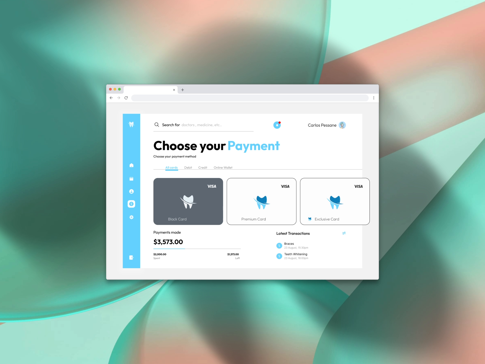 Example of Web App & Saas Dashboard Design