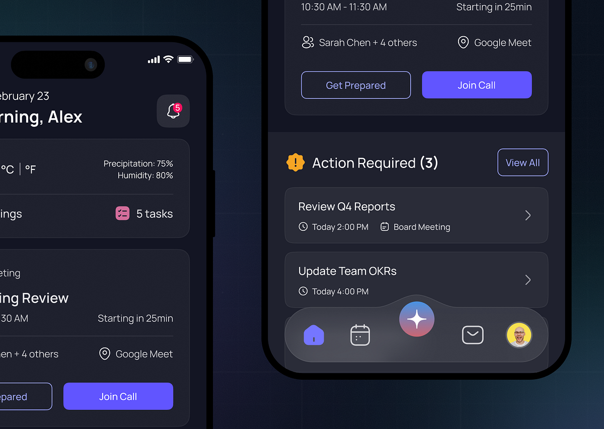 AI Assistant Mobile App Design with Branding Image 0