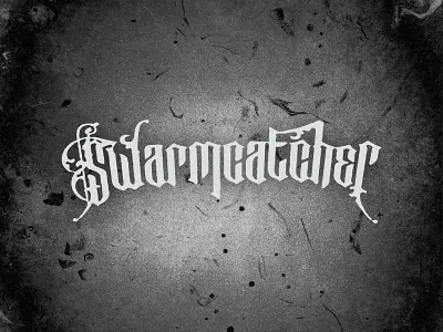 Swarmcatcher Logo band bees doom gothic industrial insect metal sludge