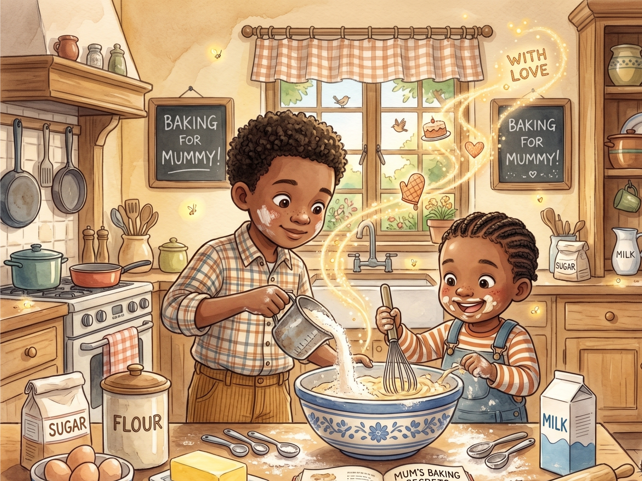 Example of Children Book Illustrations 