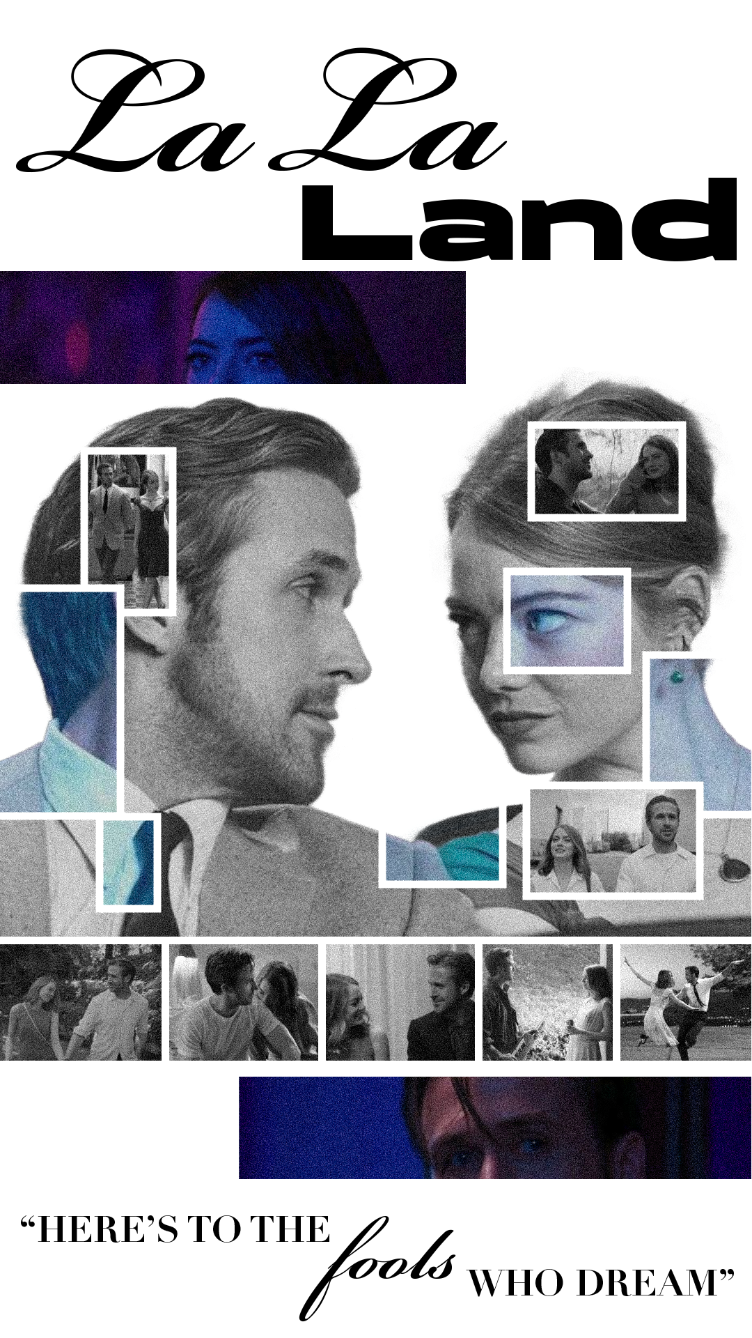 La La Land branding design edit figma graphic design movie poster typography