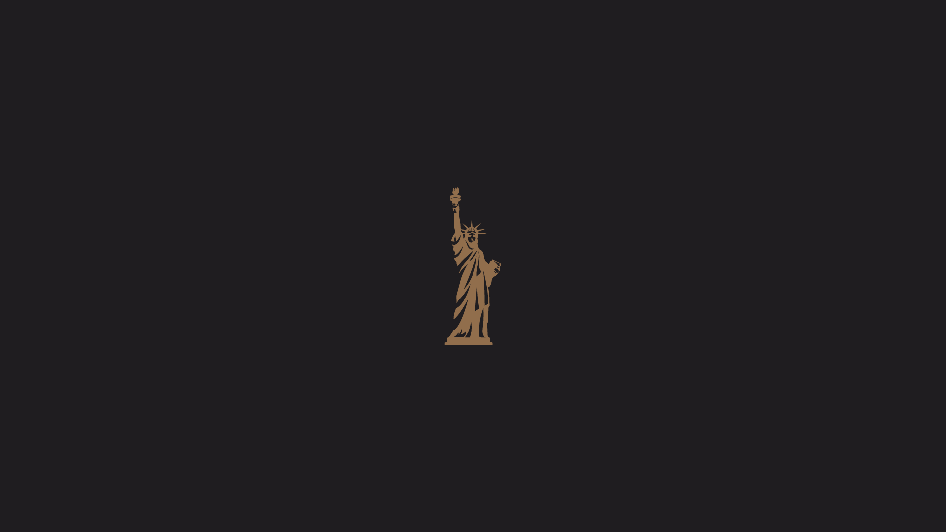 Statue of Liberty Icon for SKY605NYC / Restaurant Branding