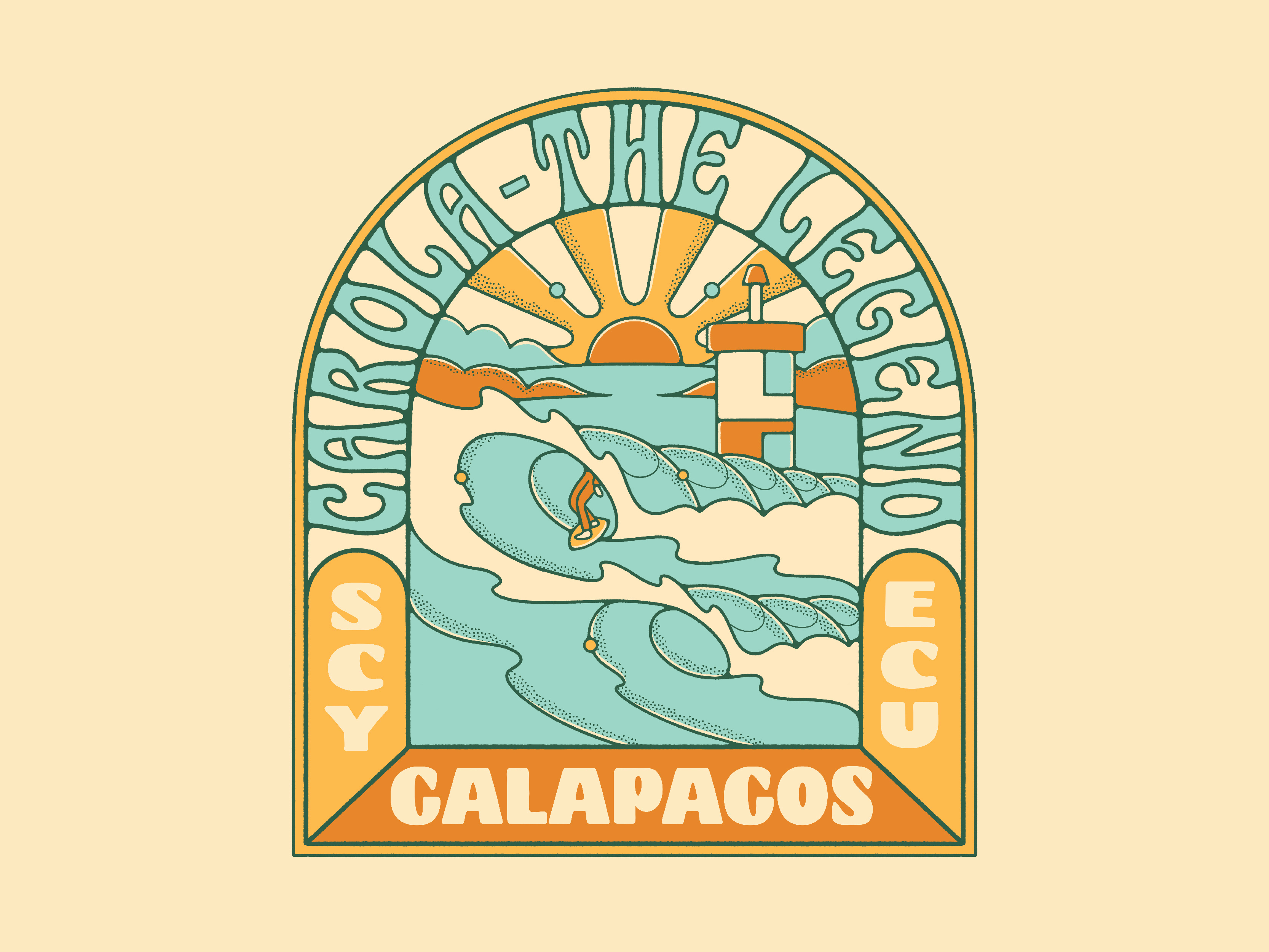 Carola • Galapagos Island Wave Design
