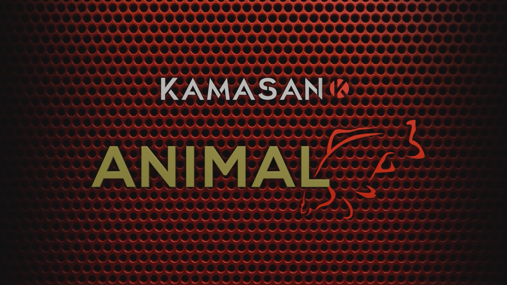 Kamasan Animal Logo Animation 3d 3d logo animation animation branding logo motion graphics