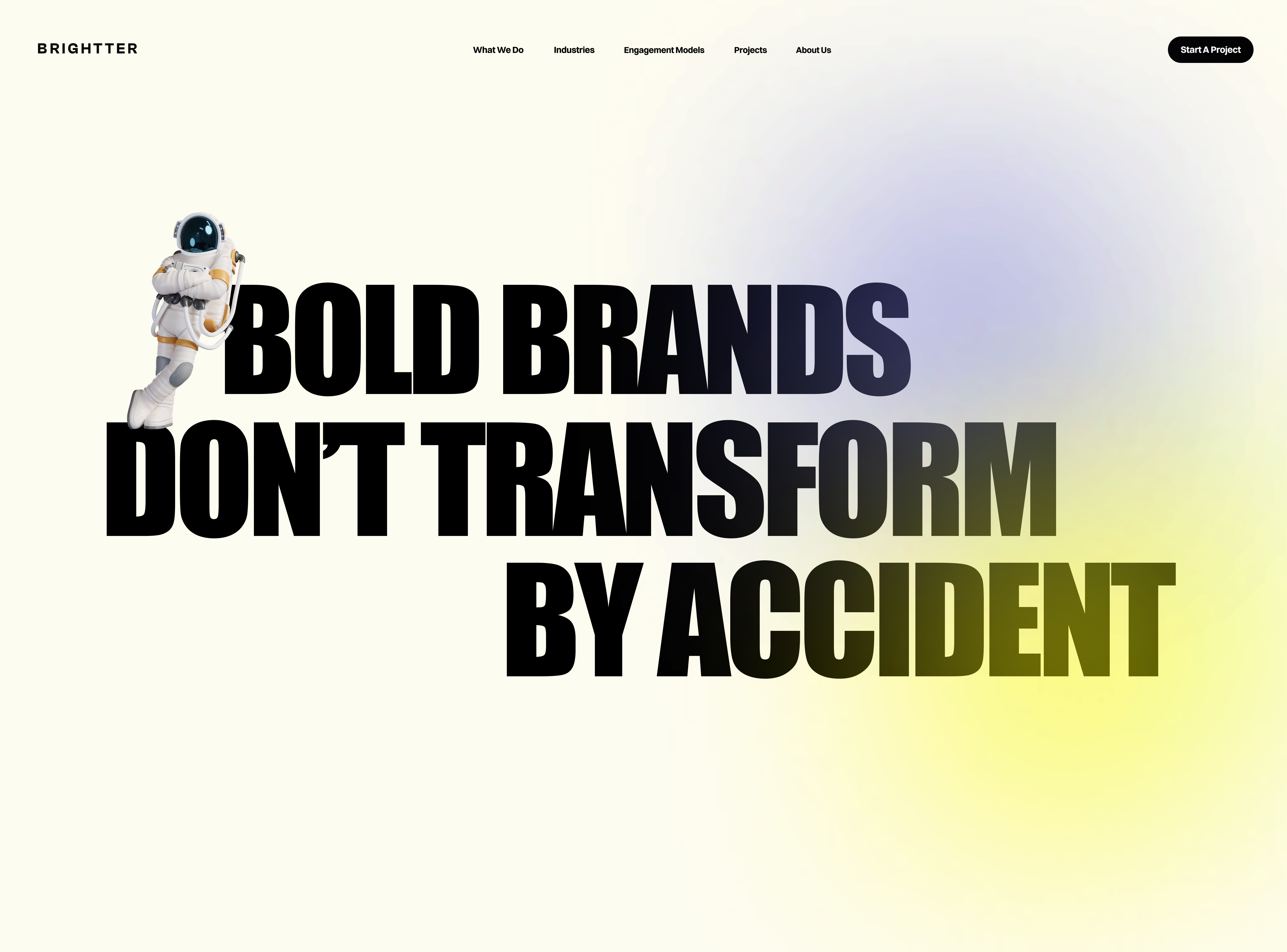 AI-Driven Design Agency Website & Brand Refresh agency website b2b design brand identity brand refresh branding creative direction design design agency digital agency digital transformation graphic design illustration logo modern website saas design typography ui ux vector web design