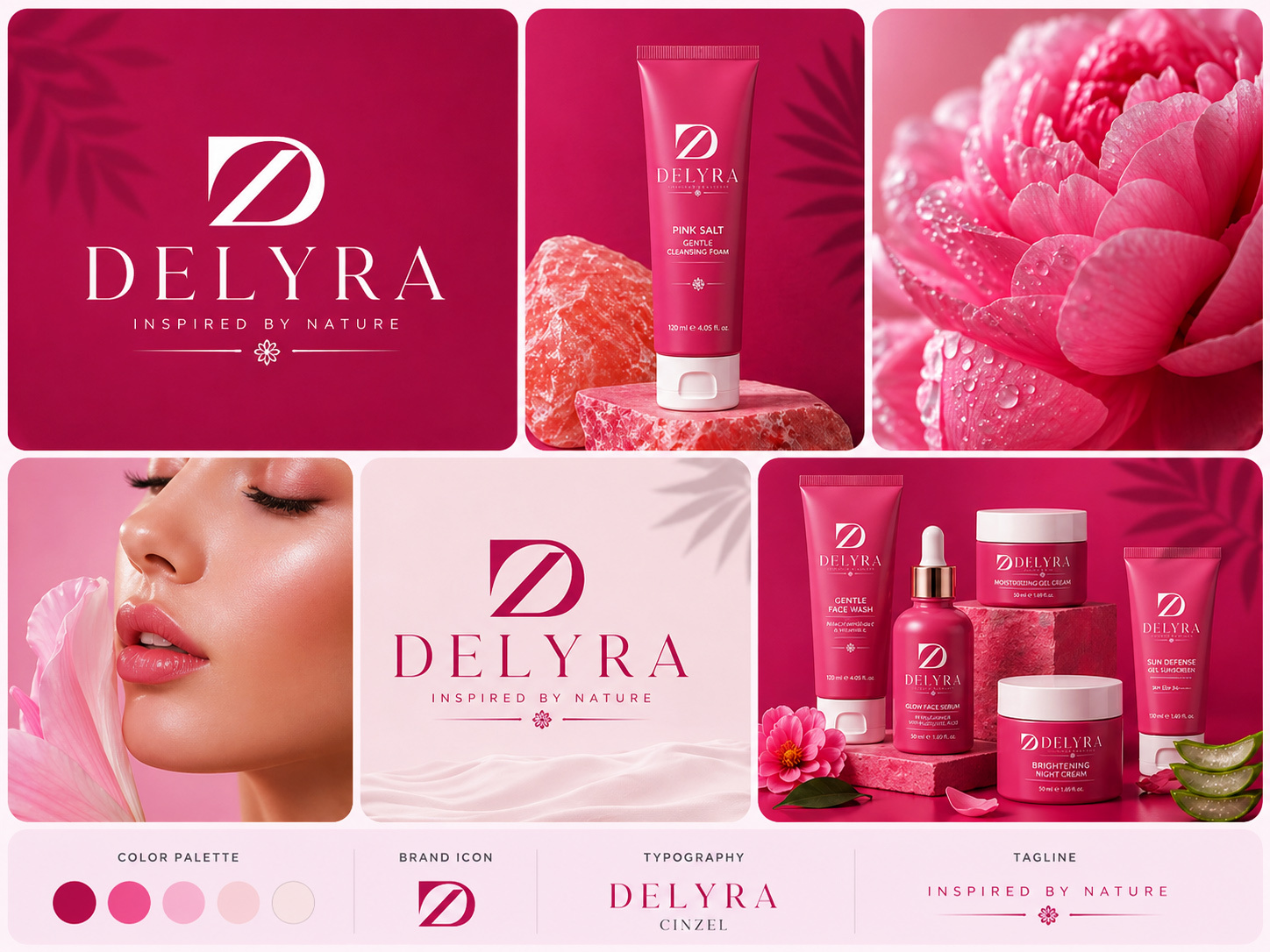 Example of Luxury Beauty & Cosmetic Logo Design