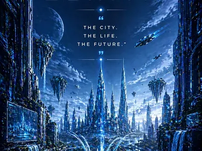ZENITH: A Vision of Verticality in the Megacity of Tomorrow 3d animation brand brand identity branding creative creative director design graphic design illustration logo motion graphics poster poster design poster designer ui vector visual designer