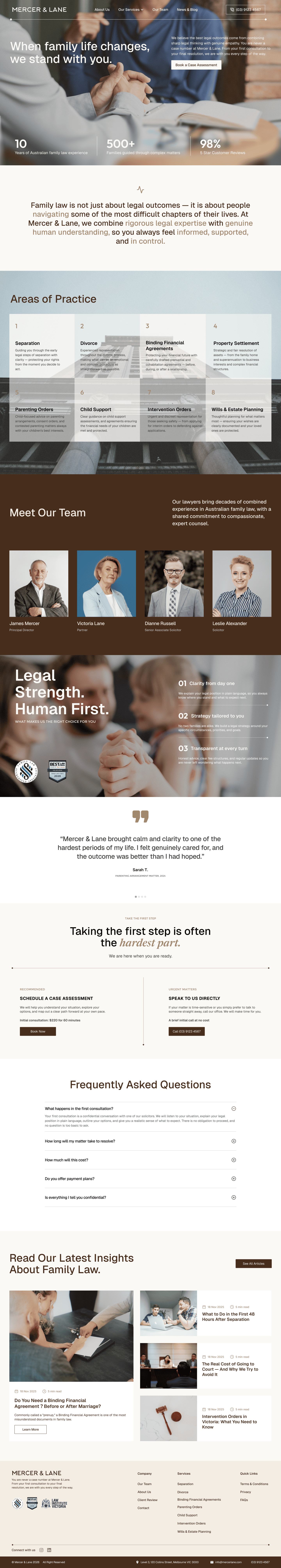 Family law firm website design | Melbourne designwrap freelance website designer law firm law firm branding law firm website melbourne designer webflow website design