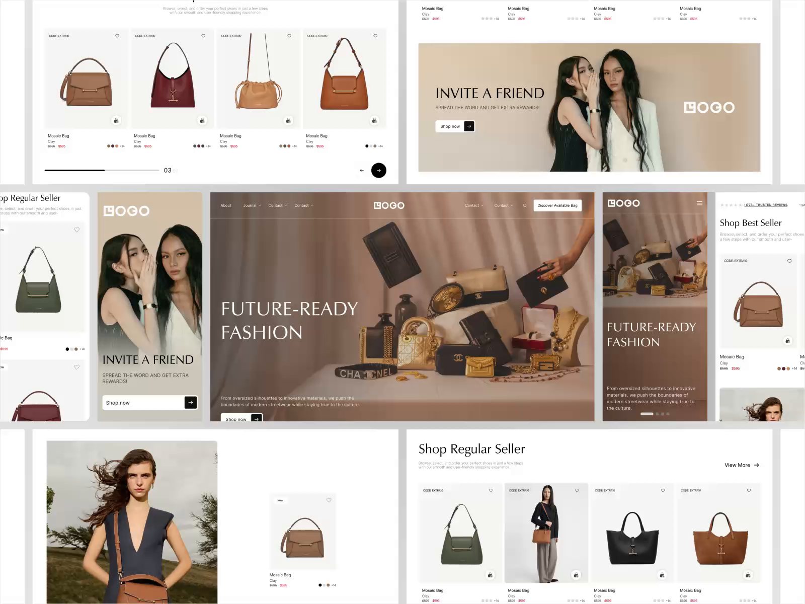 Example of Custom E Commerce Website Design