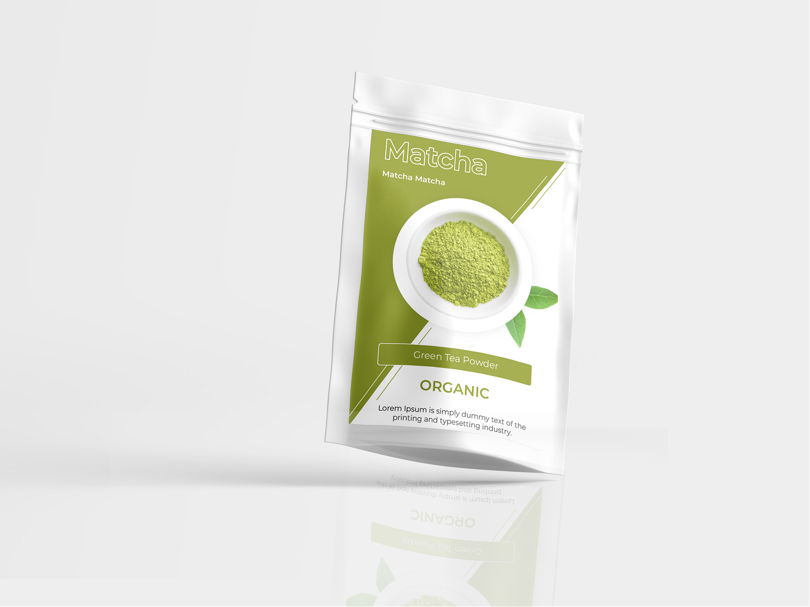 Green Tea Package Design by Oryx Design Studio on Dribbble