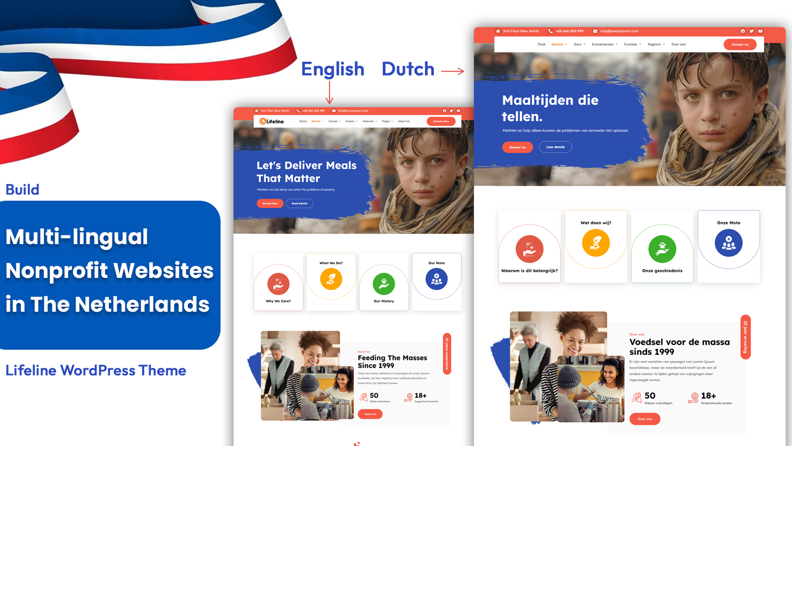 Modern Nonprofit Charity Website UI for Netherlands charity charity web design charity website design donation website figma design landing page mobile app netherlands ngo web design ngo website non profit organization non profit website organization website ui ui designer uiux uiux designer web website design