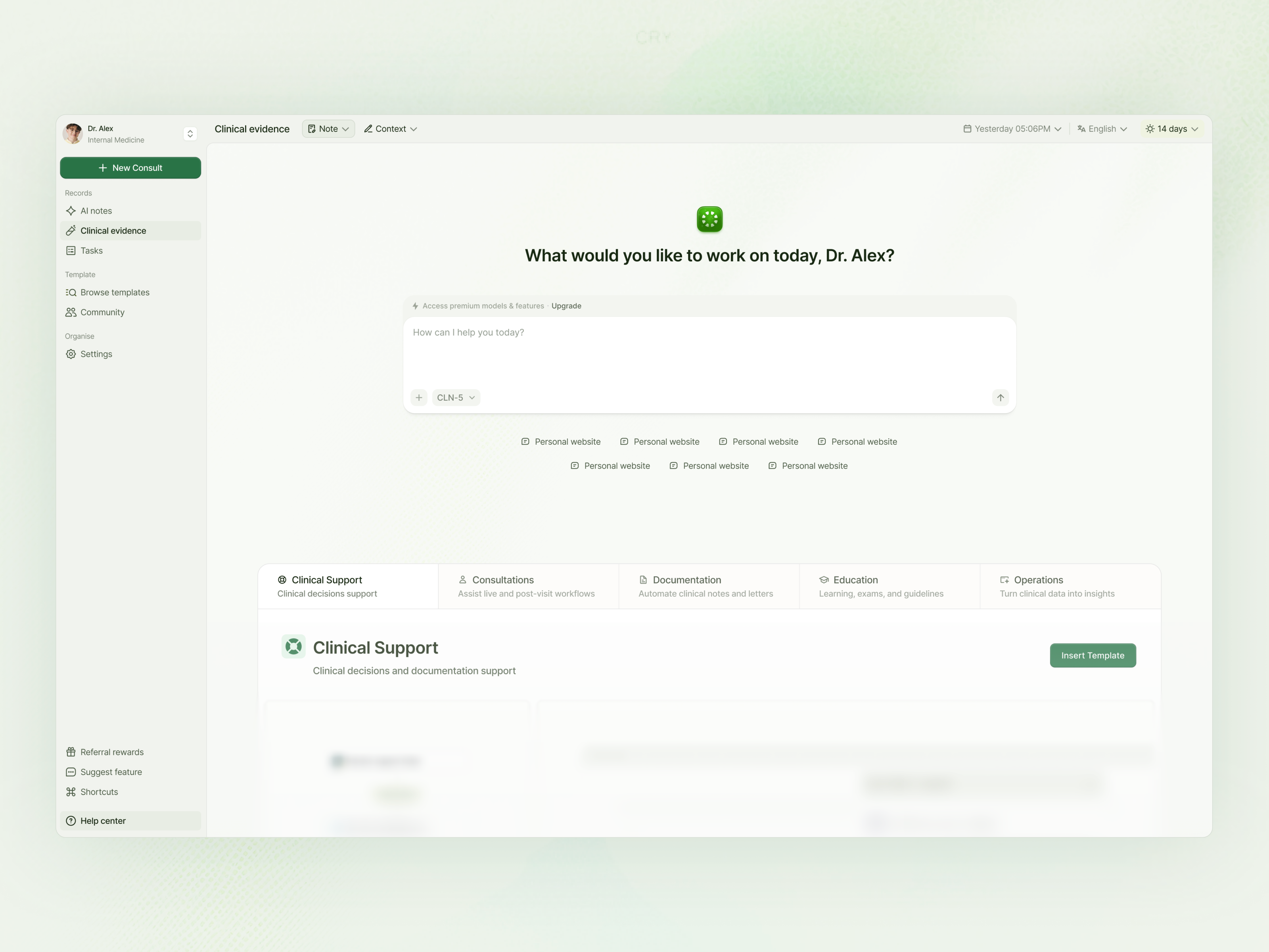 Example of Dashboard & Saas UI/UX Design
