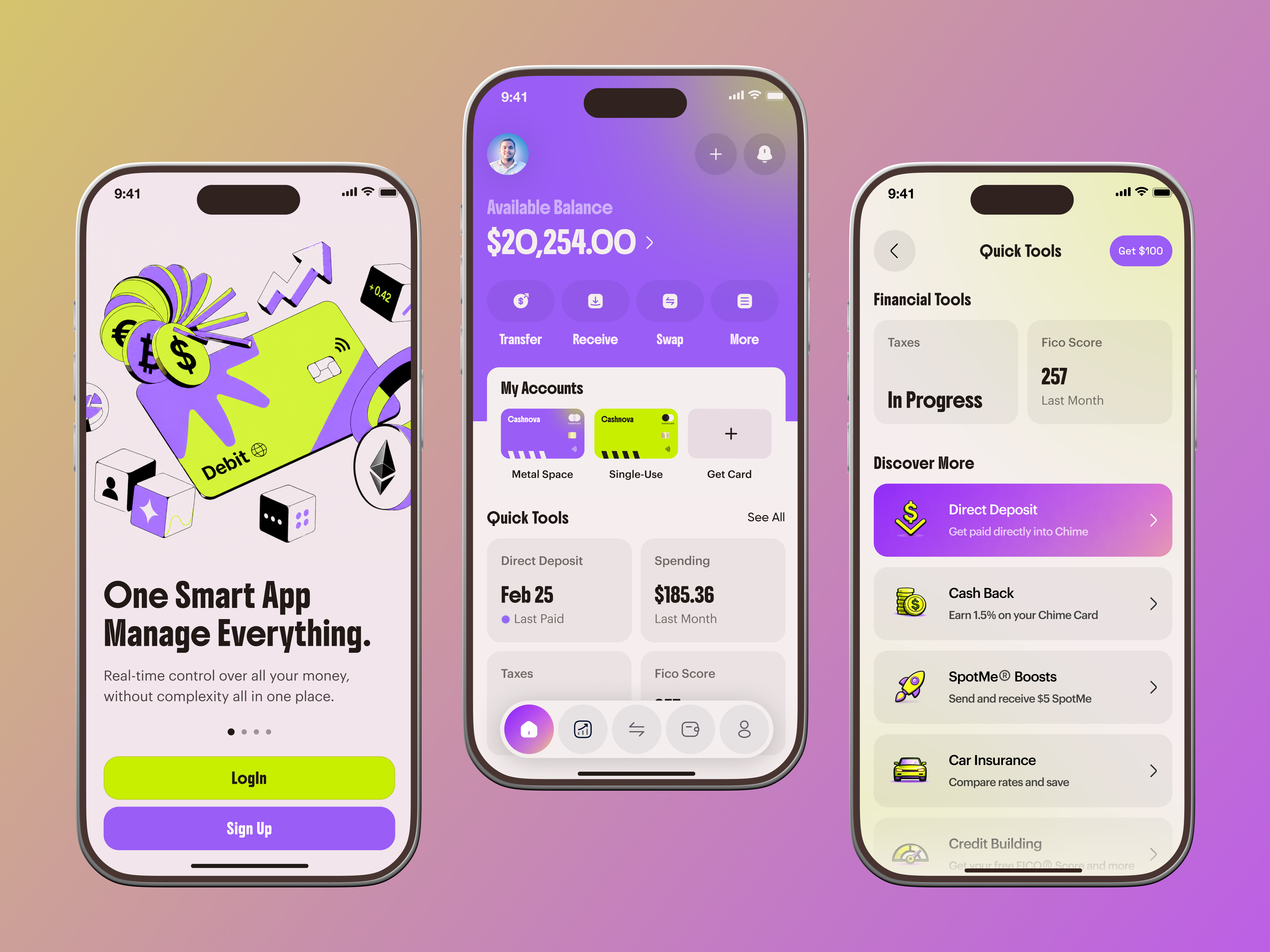 Cashnova — Fintech App Ui ( Homepage ) bank app banking app crypto dashboard finance finance app finance onboarding fintech fintech app illustration ios app mobile app mobile app design onboarding online banking payment product design ui ui design ux