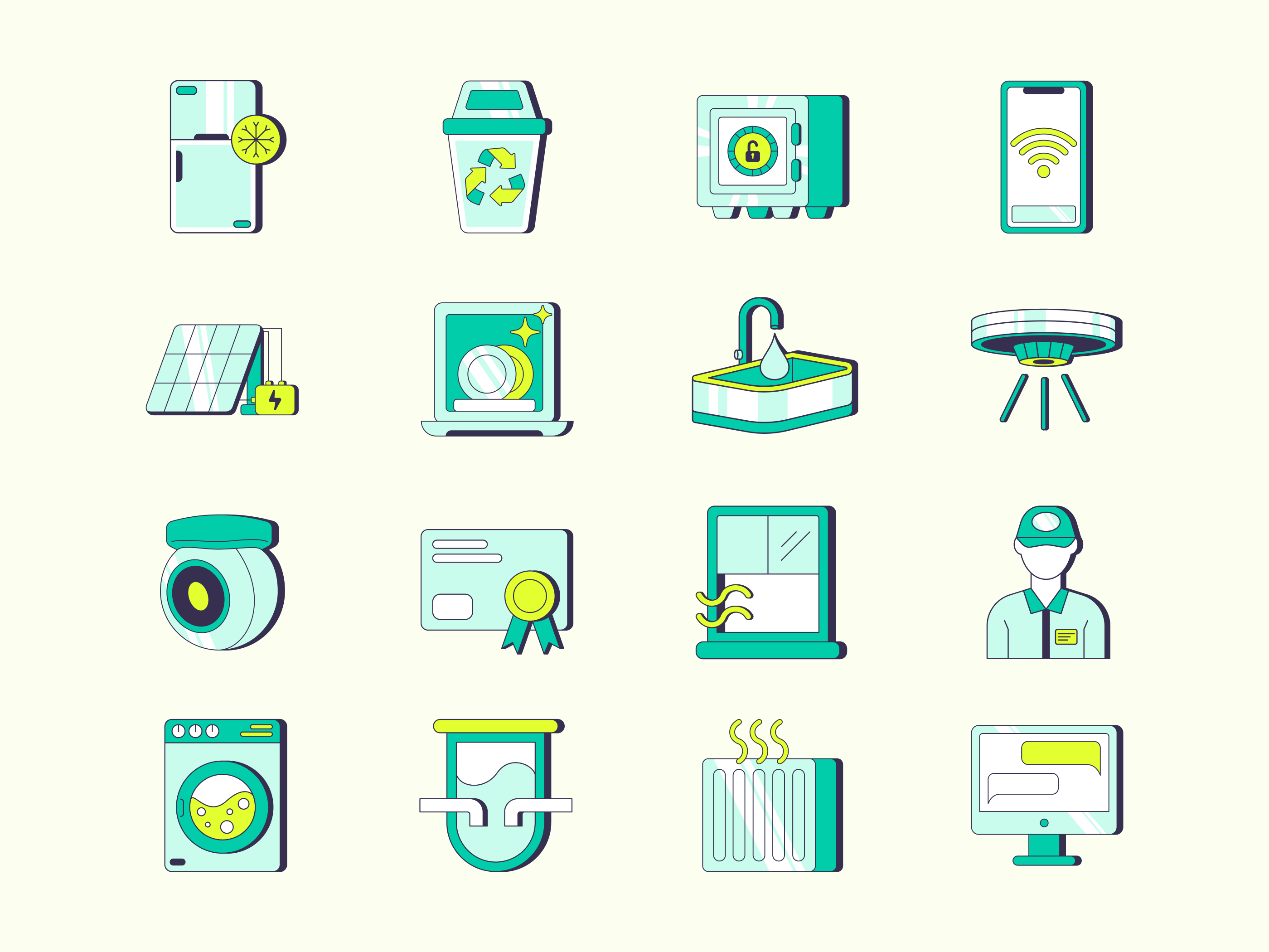 Home Shield Icon Sets blog design graphic design home home shield icon icon set illustration security service ui uiux vector website
