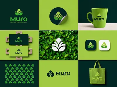 Logo Design, Branding, Organic & Natural Brand Logo brand branding creative design graphic design illustration logo logodesign logomaker logos logotype naturallogo organiclogo purecare pureconfidence ui ux