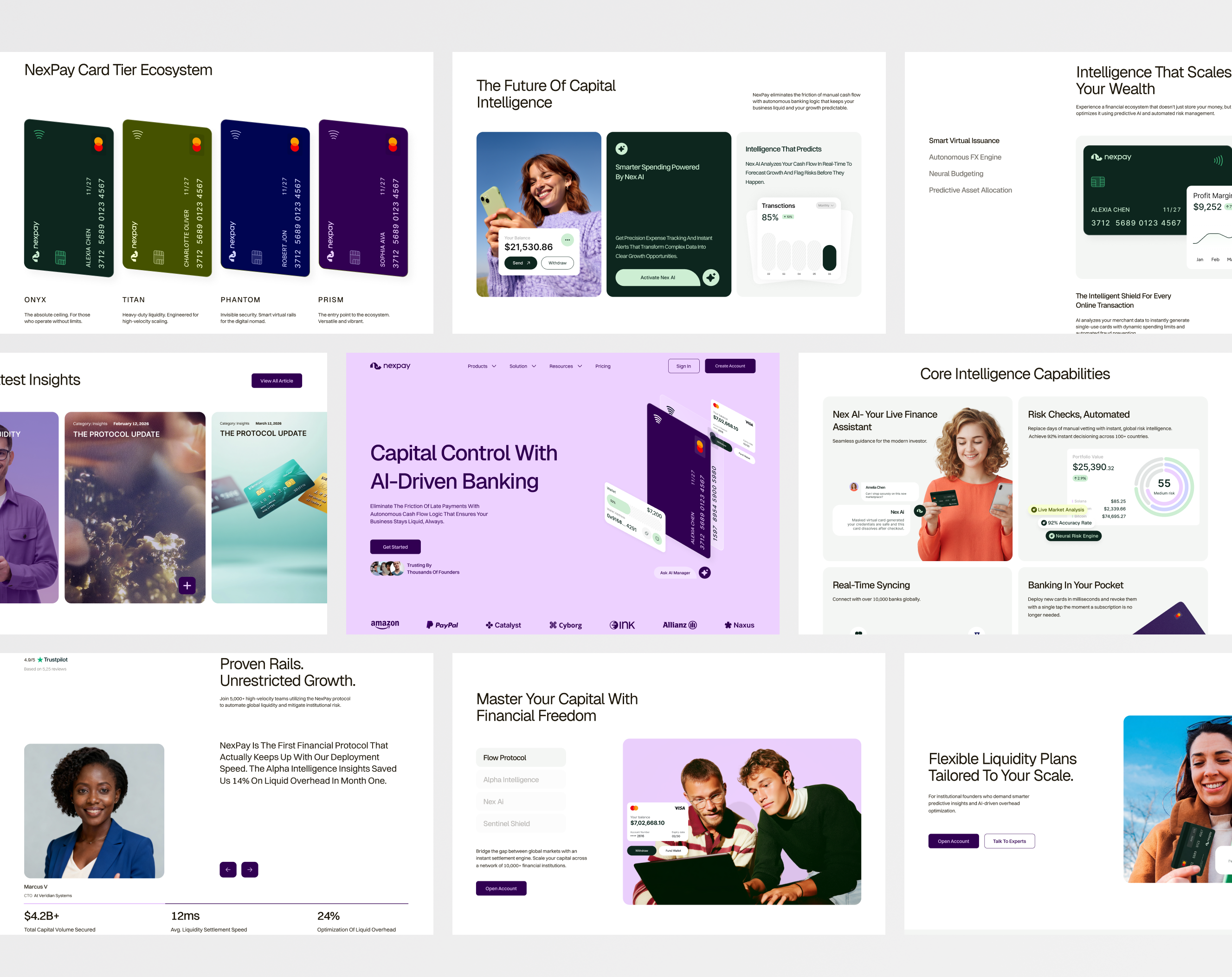 Example of Full Website Design & Development UI/UX