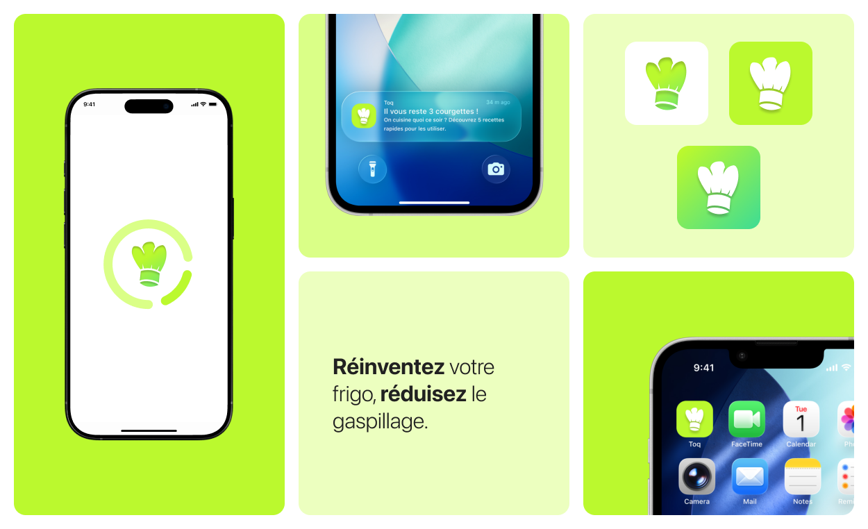 App Presentation / Toq app application branding design easy graphic design idea presentation toq ui ux