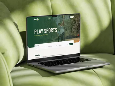 Kridx – The World’s Biggest Sports Community 🏆🌍 appdesign branding creativedesign design figma illustration logo moderndesign modernui sportsapp sportscommunity sportsui turfbooking ui ux