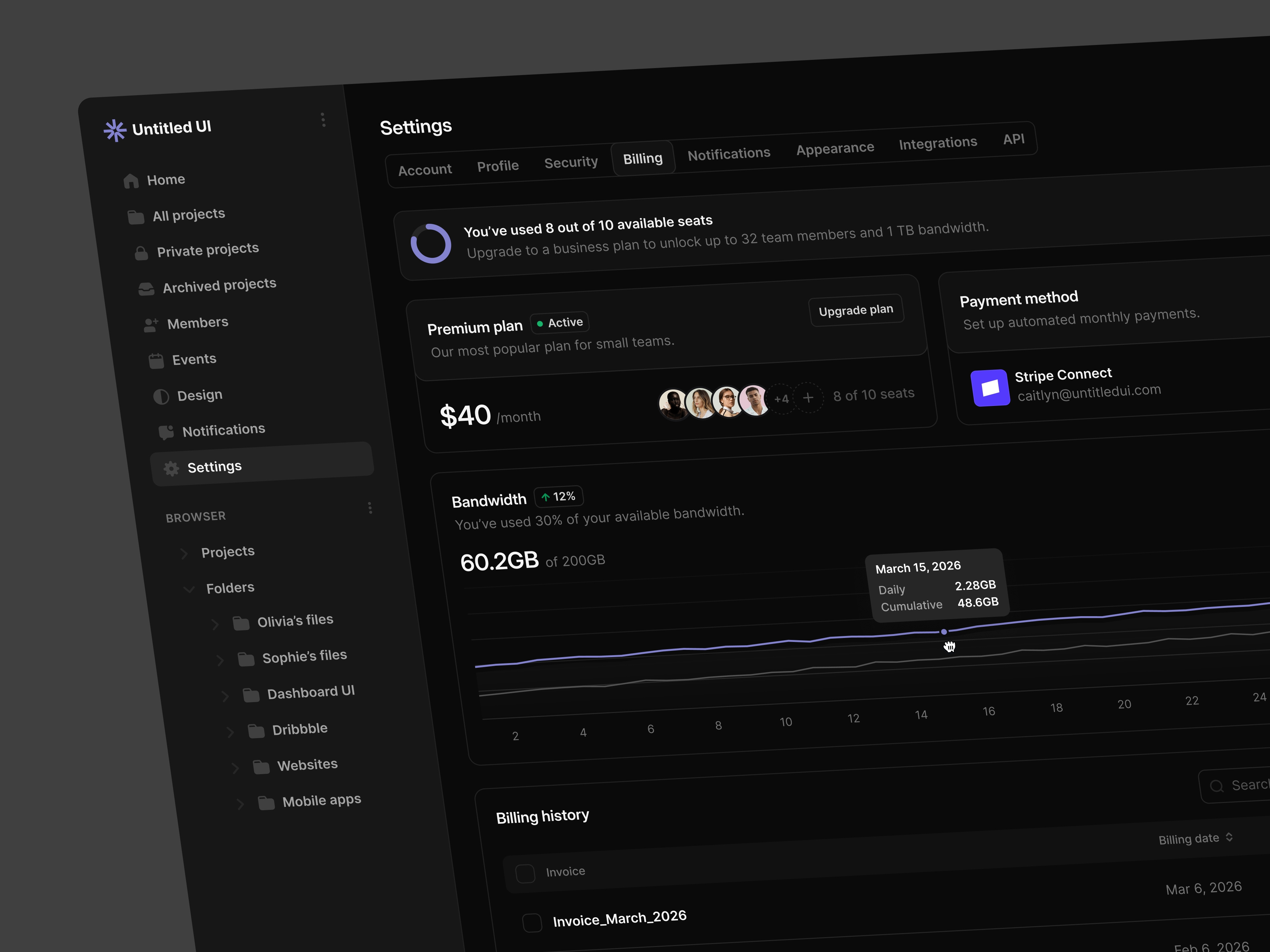 Billing — Untitled UI
