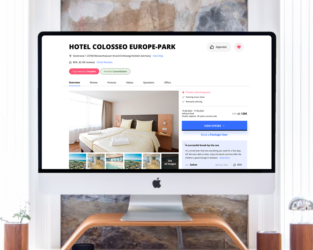 Hotel Booking Website