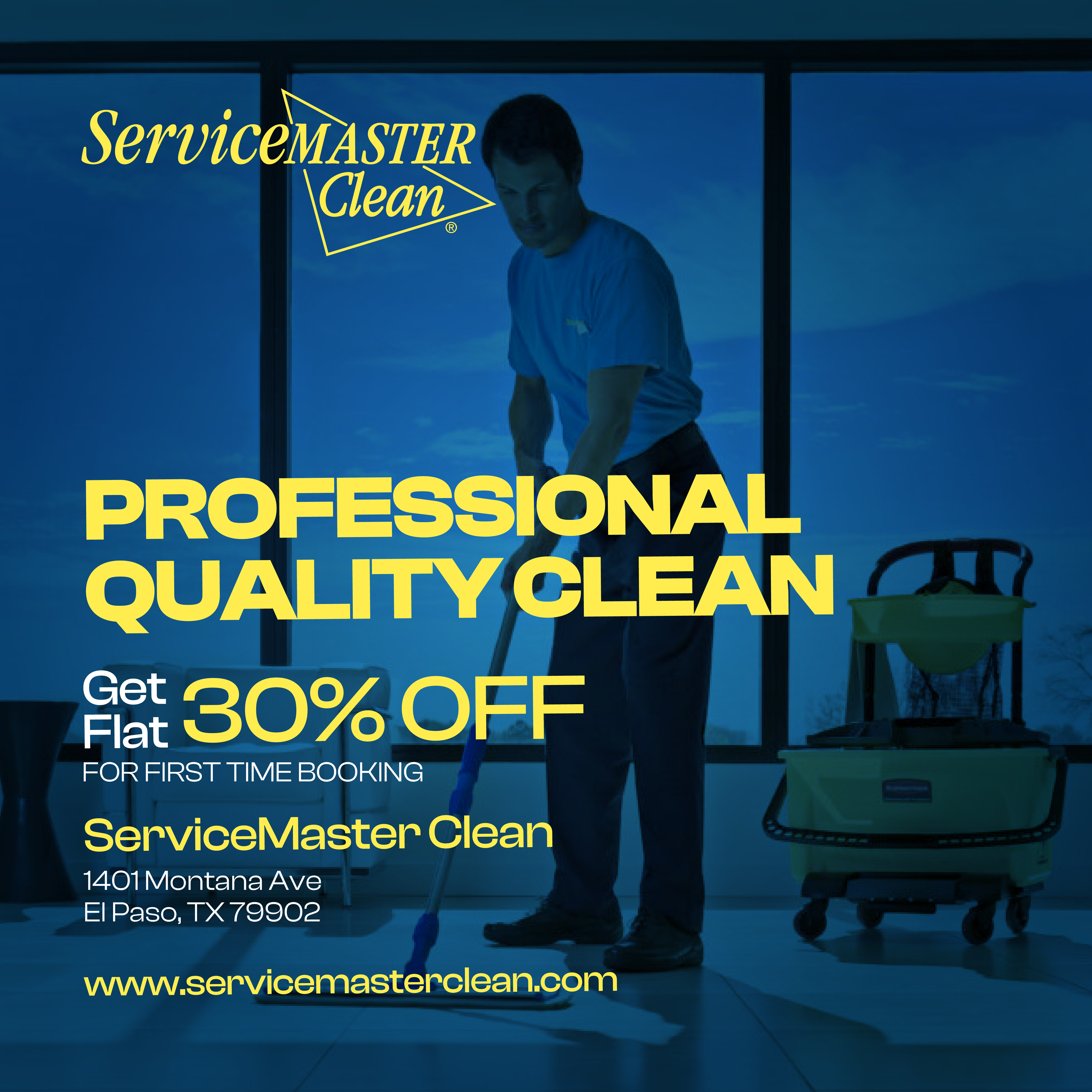 Example of Premium Cleaning Social Media Post