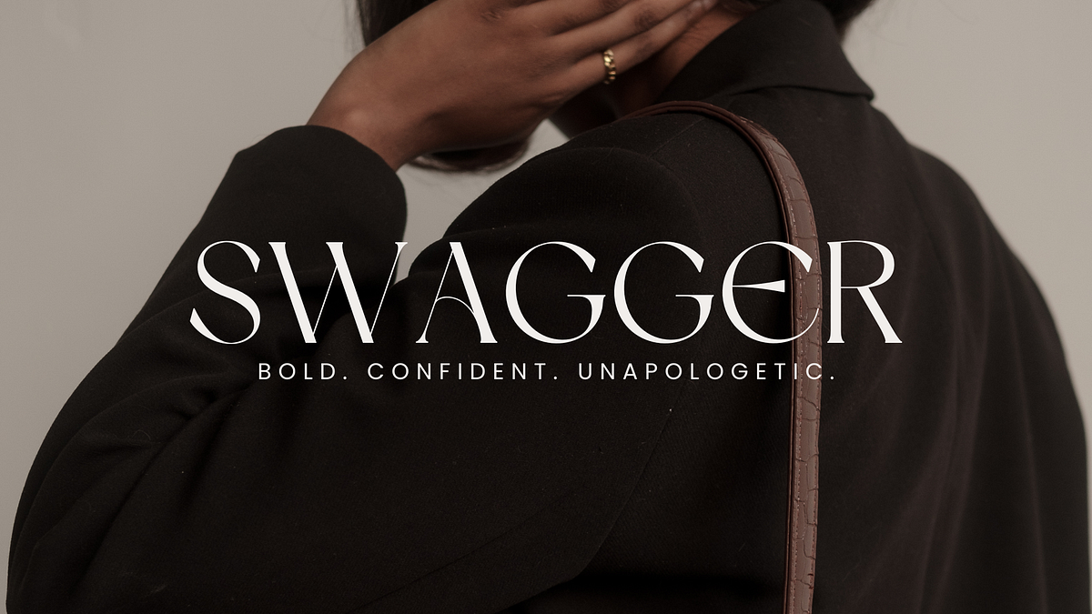 SWAGGER — Personal Brand Direction — Men's Fashion Influencer