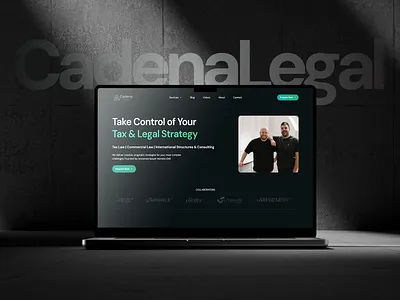 Cadena Legal — multy-page website on Webflow blockcain cms crypto figma graphic design law law agency legal firm logo logo design multy seo ui uiux design ux web design webflow webflow development