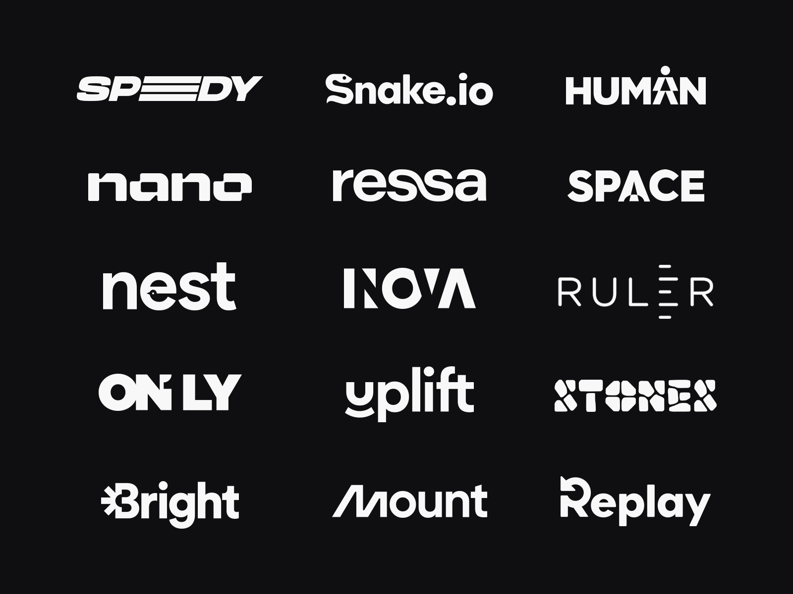 Example of Unique Wordmark Logo Design   Logotype