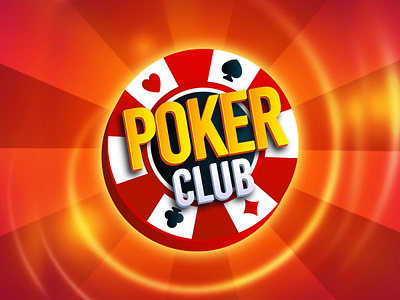 Poker Club Game branding club design game illustration logo poker ui ux vector