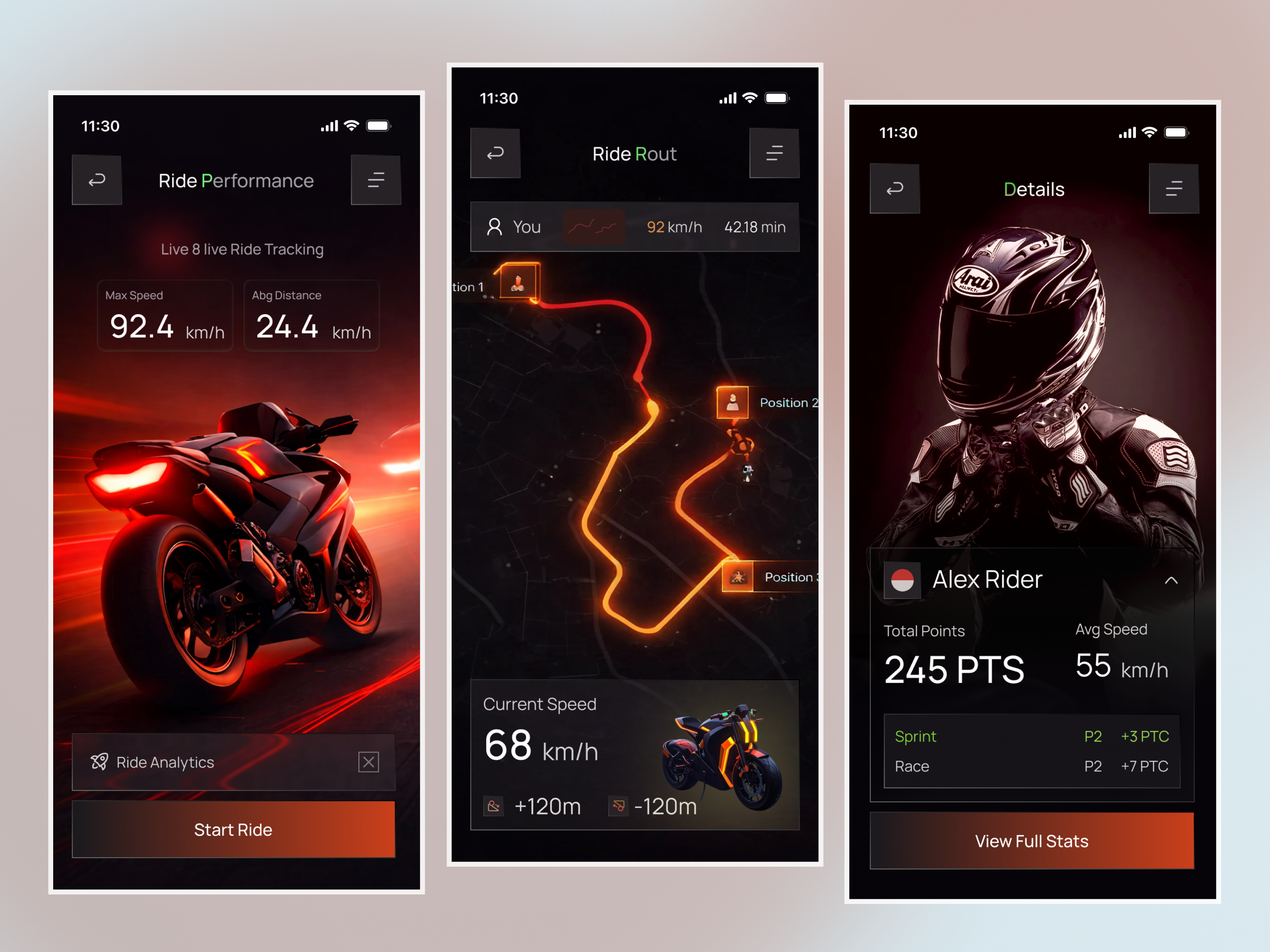 Example of Mobile App UI/UX Design