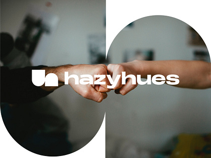 hazyhues logo design & branding