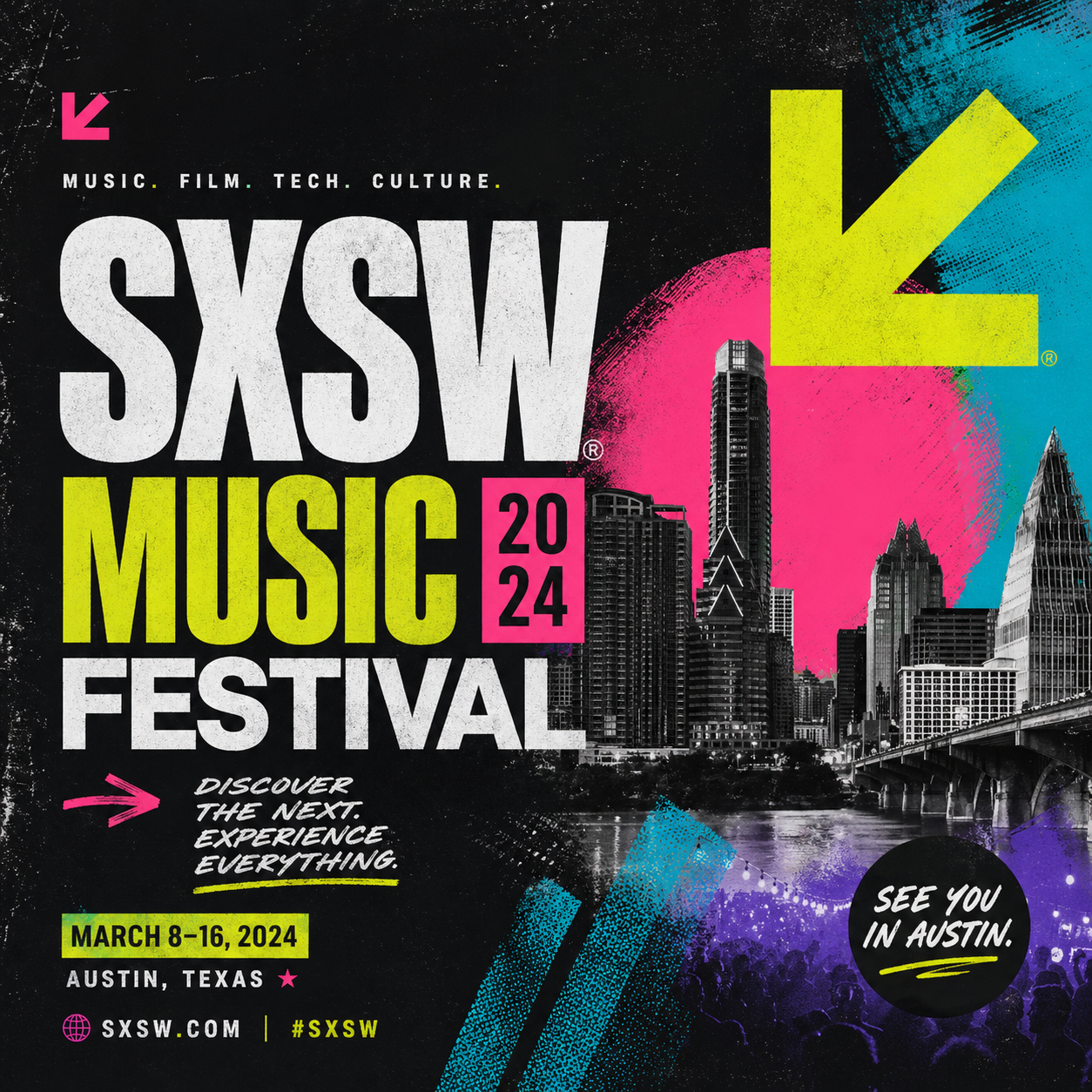 SXSW - Digital Marketing Flyer