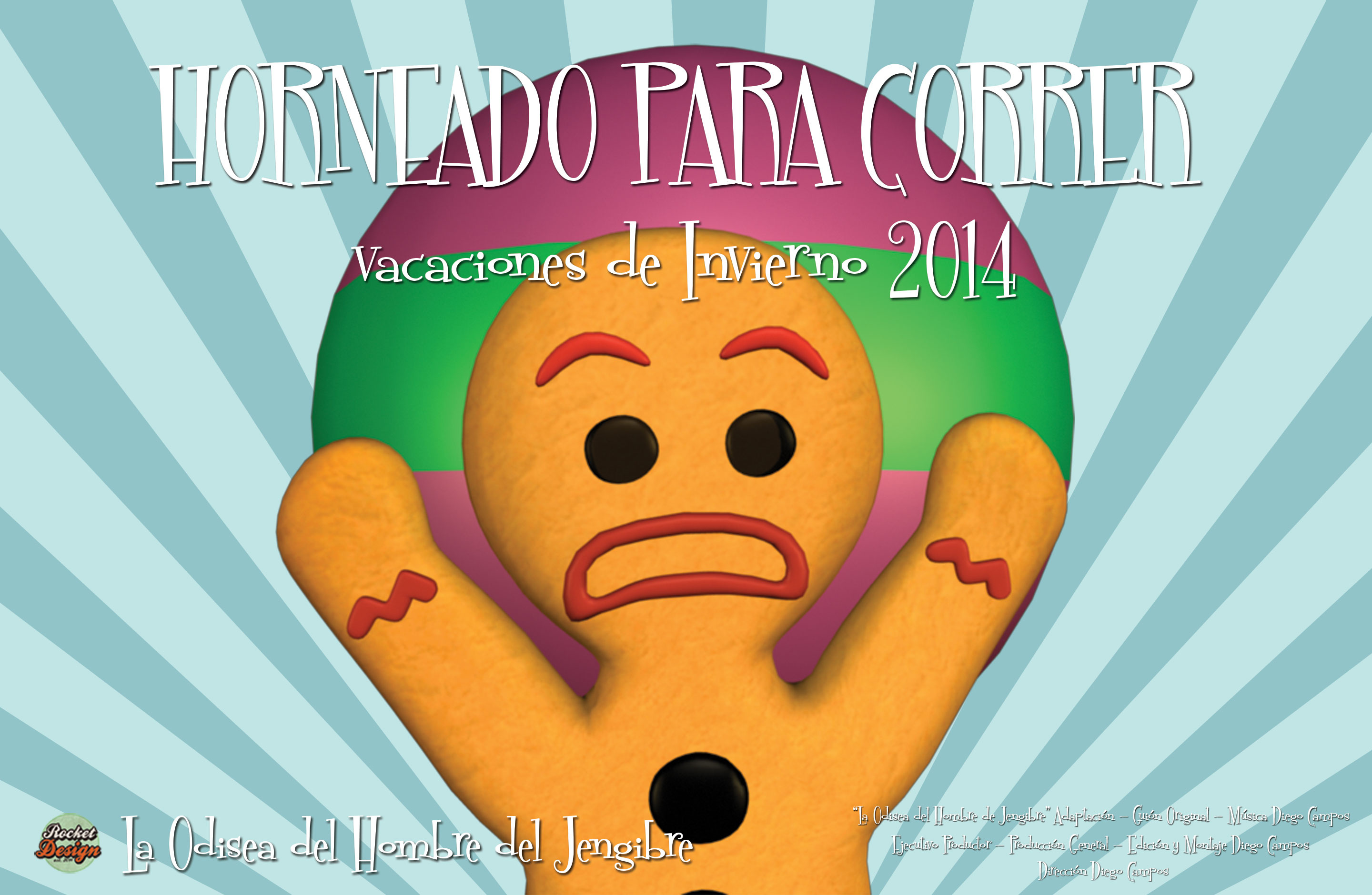 Animación "La Odisea del Hombre de Jengibre"