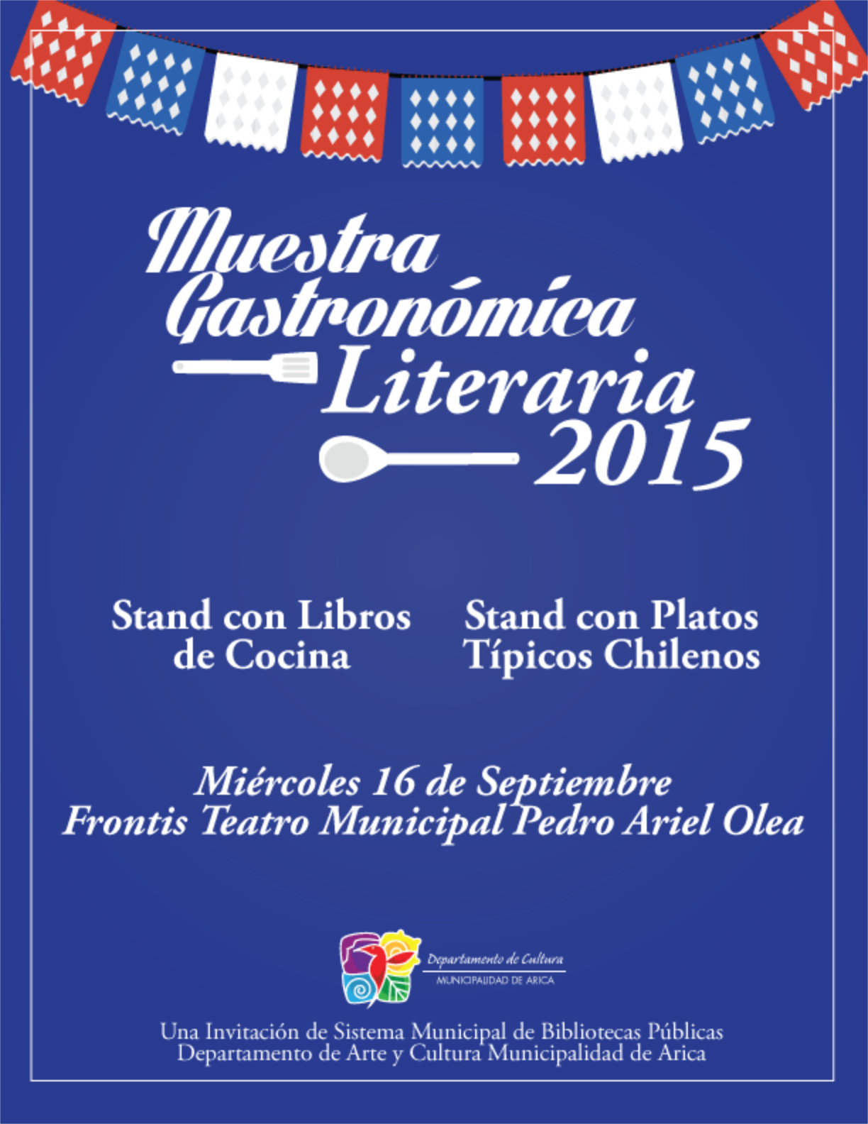 Afiche Feria Gastronómica