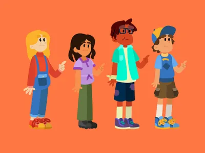 VBS Character Designs amazing life bible character design character illustrations jesus kidmin kids characters kids ministry kids vbs kidsmin vbs vbs design