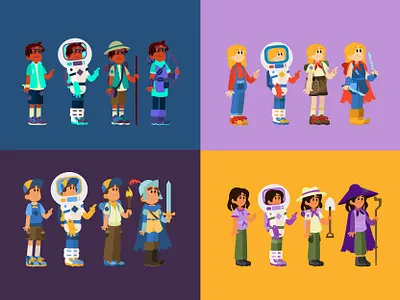 Character Design - VBS Videos astronaut bible character design jesus kidmin kids brand kids characters kids church kids ministry kids vbs kidsmin knight magic safari space vbs vbs church vbs curriculum