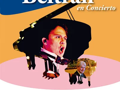 Afiche Concierto Tito Beltrán graphic design