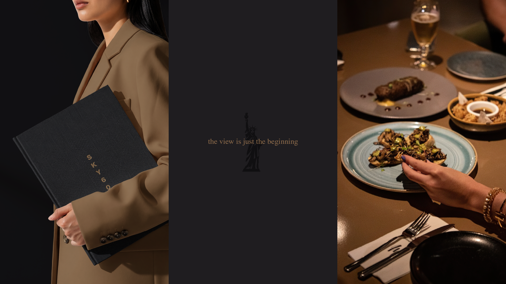 SKY605 / Elevated Restaurant Branding in NYC