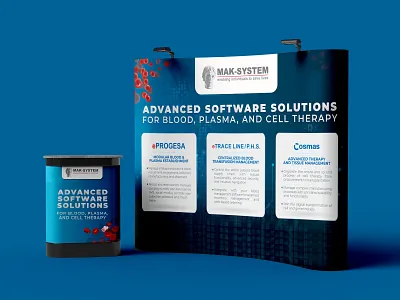 Trade show booth design banner design booth banner branding clean design event banner tradeshow