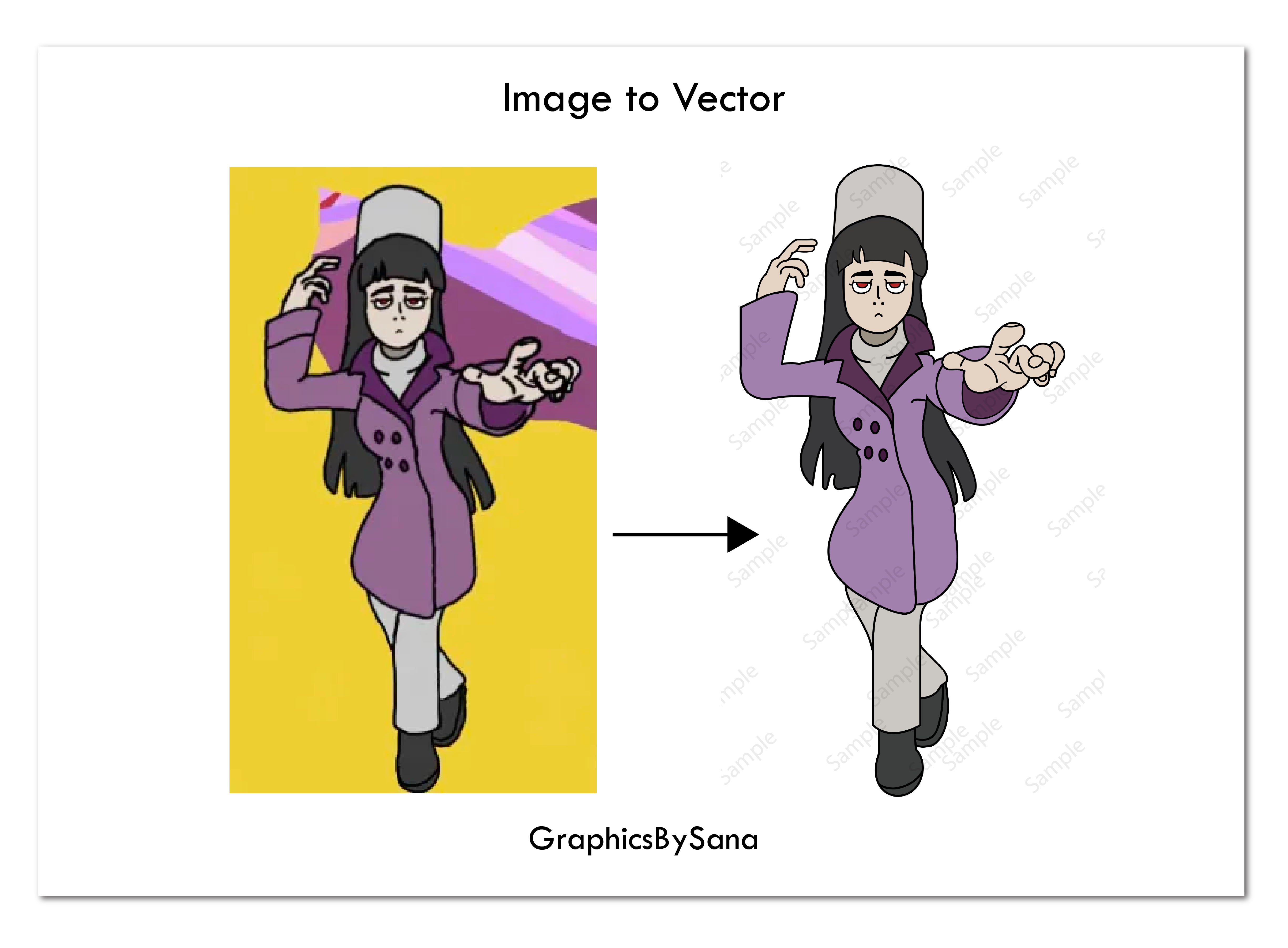 Example of Logo Vectorization & Redraw Expert