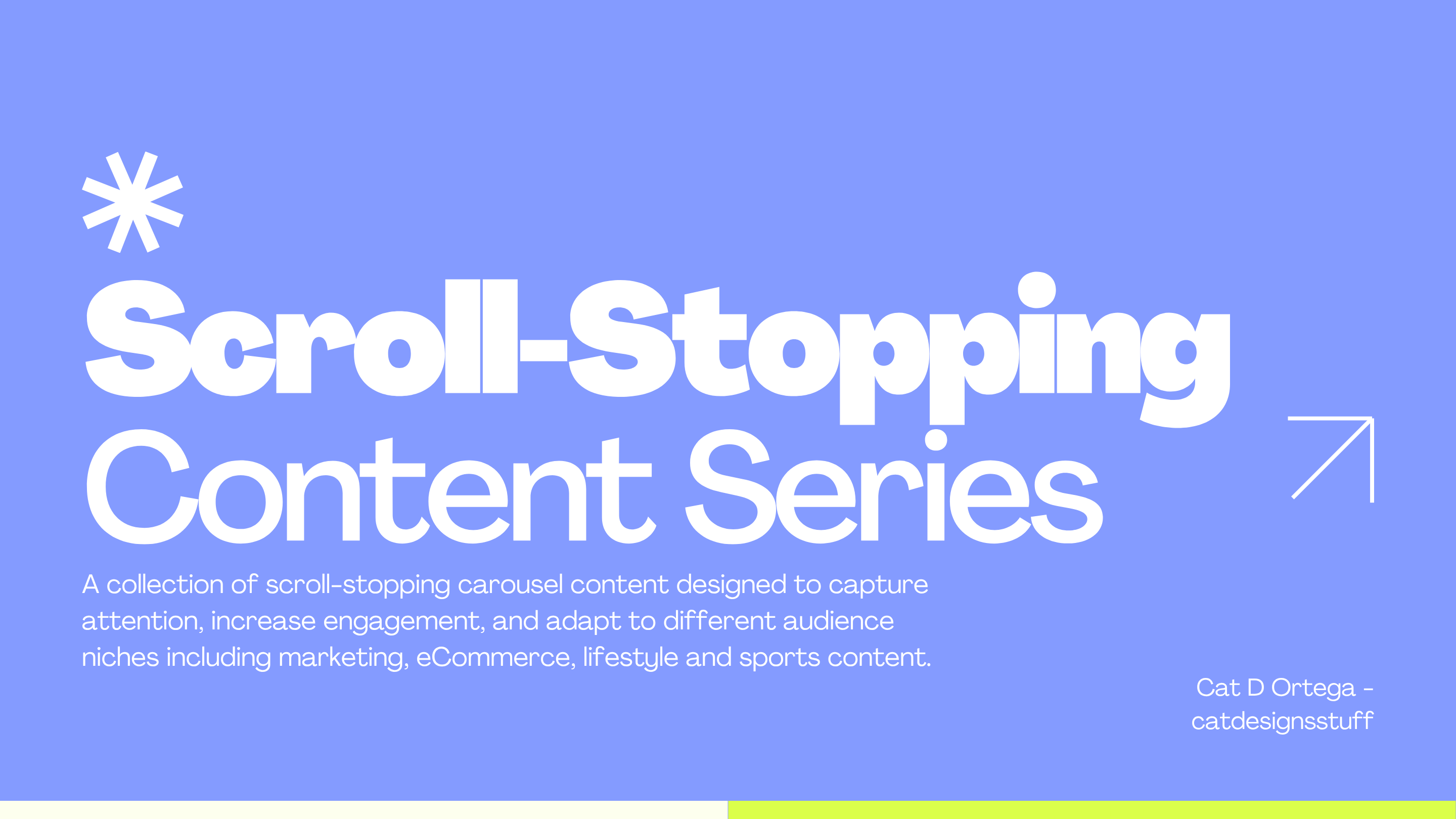 Instagram Scroll-Stopping Content Series canva content creation content creator content design content marketing graphic design social media social media marketing